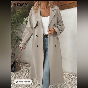 YOZY | “Khaki Gray” Women’s Trench Coat
